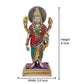 Dhanvantari The Physician of Gods Brass Statue Murti Height 8 inches