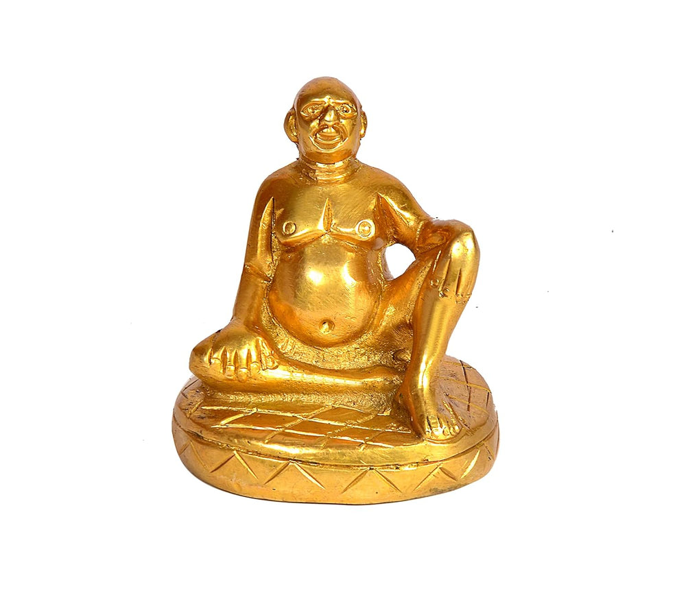 Brass Swami Samarth Akkalkot Idol (Height :2.4 Inches)