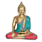 Bhumisparasha Mudra Brass Buddha Idol Statue Murti for Home Decor (Height 14 inch)