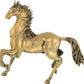 Brass Running Horse Showpiece Statues, Height : 10.4 inches