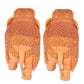 Elephant Pair Statue Small Size Wooden Decorate for Your Home,Office Table Decorative & Gift Item (Pack of 2) (Height: 3" Inches)