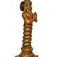 Brass Patanjali Statue - Hindu Yoga Teacher and Philosopher Figurine (Height: 18 Inch)