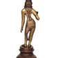 Brass Devi Uma Parvati Statue - Exquisite Hindu Goddess Parvati Devotion, Perfect for Home Temple, Spiritual Decor, and Religious Gifts (Height: 12 Inches)