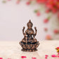 Copper Lakshmi Laxmi Statue Idol Murti for Home Temple Office Mandir, (Height: 3 Inch)