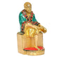 Brass Shirdi Sai Baba Statue Idol Sai Baba Religious Brass Statue (Height: 5 Inch)