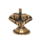 Brass Hand Shape Diya with Handle Oil Wick Lamp for Aarti Puja Oil Lamp Decorative Puja Home Temple lamp Diwali Gifts Home (Height: 2 inch)