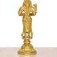 Brass Deep Lakshmi with Oil Lamp Deepam Decorative Puja Home Temple lamp Diwali Gifts Home (Height: 8 inch)