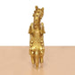Brass Flying Horse with Wings – Majestic Decorative Showpiece (Height: 12 Inch)