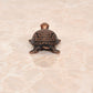 Copper Handcrafted Tortoise Figurine Kachua Unique Home Decor Vastu Accent (Height: 1 inch)