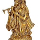 Brass Radha Krishna Idol Statue Idol Radha Krishna Height 12.5 Inch