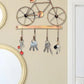 Metal Cycle Key Hanging Decorative Showpiece Cycle Wall Hanging Home Decor Wall Decor Multicolour