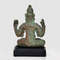 Brass Lord Vishnu Statue - Hindu God Vishnu Bhagawan - Spiritual Home Decor and Divine Gift (Height 7 Inch)