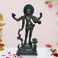 Brass Bhikshatana Kaal Bhairava Shiva Sculpture Idol for Home Decor Office Mandir (Height :15 inch)