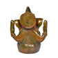 Brass Lord Ganesha Idol Ganesh Statue Decorative Sculpture for Home Decor Office Mandir Pooja Showpiece (Height 5 Inch)