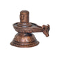 Copper Shiva Ling Murti Shivling Figurine Sculpture Deity Lord Shivling Statue Hindu Puja Vastu Gifts Home Decor (Height: 2.5 inch)