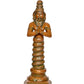 Brass Patanjali Statue - Hindu Yoga Teacher and Philosopher Figurine (Height: 18 Inch)