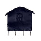 Metal Key Hanging House Home Shaped Showpiece for Living Room for Home Decor | Height 11.5 inches