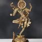 Brass Sculpture of Dancing Goddess Saraswati 14 inches