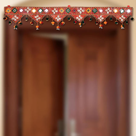 Jaipuri Toran Bandhanwar Door Hangings For Diwali Decoration (Length: 36 Inch)