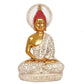 Resin Lord Buddha Idol Sculpture for Home Decor Decorative Showpiece (Height 11 Inch)