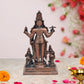 Copper Sathya Narayana Swamy Combo Avatar of Lord Vishnu for Home Decor Mandir Pooja Temple (Height 6.5 Inch)