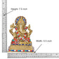 Brass Lord Ganesha Idol (Height 7.5 Inch)
