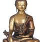 Tibetan Buddhist God The Medicine Buddha Brass - Statue  Height 15.5 inches