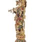 Brass Krishna Statue Murti for Home Decor Idol Decor | Height : 30 Inches