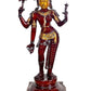 Brass Ardhanarishvara | Ardhnarishwar Statue | Ardhnari | Shiv Parvati Double Avatar | Shiv Parvathi Idol | Lord Shiva and Parwathi Statue | Ardhanarishvara (Brass, 90 CM)