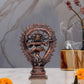 Copper Idol Natraja Dancing Shiva Idol Decoretive Showpiece for Home and Office (Height: 4.5 Inch)