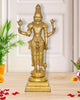 AONA Brass Big Size Lord Vishnu Standing Idol 