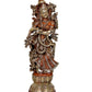 Brass Radha - Big Size - Radha Rani Murti Idol Statue Sculpture for Home Decor Office Pooja Mandir (Height 29 inch)