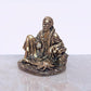 Fine Brass Shirdi Sai Baba Statue Idol Sai Baba Religious Statue (Height: 2 Inch)