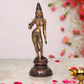 Brass Devi Uma Parvati Statue - Exquisite Hindu Goddess Parvati Devotion, Perfect for Home Temple, Spiritual Decor, and Religious Gifts (Height: 12 Inches)