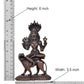 Copper Pratyangira Statue - Powerful Goddess Idol for Protection and Home Temple Decor (Height :6 Inch)