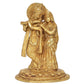 Brass Radha Krishna Idol Statue Radha Krishna for Home Decor and Pooja Mandir Office Decor (Height 8 Inch)