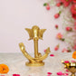 Brass Modern Ganesha Idol Ganesh Statue | Home Decor/Office Entrance/Temple/Diwali Gift | (Height : 5 inch)