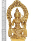 Brass Goddess Rajarajeshvari Idols, Tripura Sundari Murti, Lalita Devi, Rajarajeshwari Sculpture, Raj Rajeshvari Statue,(Height : 10.5 inch)