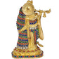 Brass Radha Krishna Murti Statue Idol Brass Statue for Home Decor, (Height .8.5 Inch)