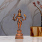 Brass Pashupatinath Statue - Intricately Detailed Lord Shiva Idol for Home Temple Decor (Height : 6 Inch)