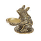 Bronze Mouse Oil Wicks Ghee Lamp Decorative Puja Home Temple lamp Aarti, Diwali Gifts Home (Height: 3 inch)