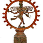 Brass Natraj Lord Shiva Dancing Natraj Brassl Idol Statues Height: 22 inch