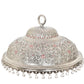 Metal Silver Carved Chattar for God (Height : 7 Inch)