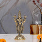 Brass Lord Tirupati Bala Ji Idol Statue for Home Temple Office Figurine Showpiece (Height 7.5 Inch)