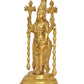 Brass Lord Tirupati Bala Ji Idol Statue for Home Temple Office Decor Figurine Showpiece (Height 16 Inch)