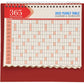 Table Calendar 2025 |My Ultimate List| Top Desk Standing Calendar For Home and Office Table Calendar |12 Months| (Size 8.5 x 9 Inch)