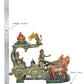 Brass Arjun Rath Idol (Height 14 Inch)