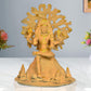 Brass Dakshinamurti Shiva Statue for Home Decor Temple Office Mandir Showpiece, (Height: 12 Inch)