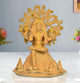 Brass Dakshinamurti Shiva Statue for Home Decor Temple Office Mandir Showpiece, (Height: 12 Inch)