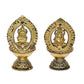 Lakshmi Ganesha Idol Laxmi Ganesh Diya Oil Lamp for Diwali Pooja Gift Decoration Showpiece (Height 4.5 Inch)